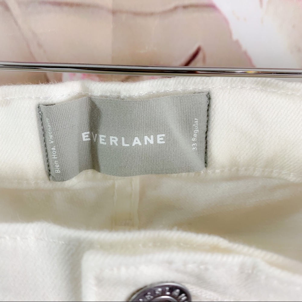 NEW EVERLANE White Mid-rise Skinny Jeans - Picture 10 of 10